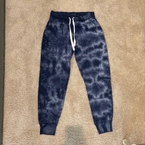 Aerie Tie-Dye Jogger Pants - Blue